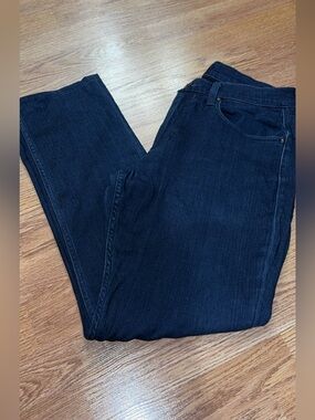 PAIGE federal jeans pants bottoms women’s size 31 dark denim designer